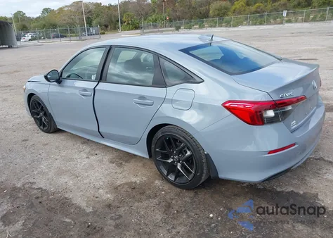 2022 Honda Civic Sport z USA, uszkodzony, nr VIN 2HGFE2F55NH582241